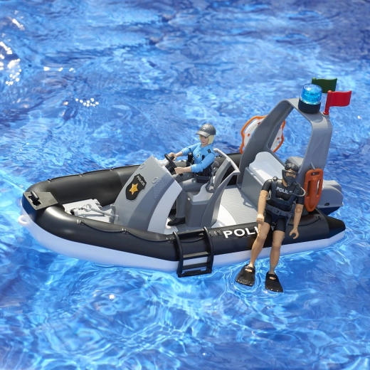 Floating boat for water rescue