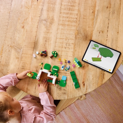 Rebuildable play and 3D instructions