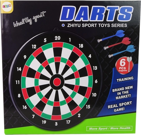 Safe fun with magnetic darts