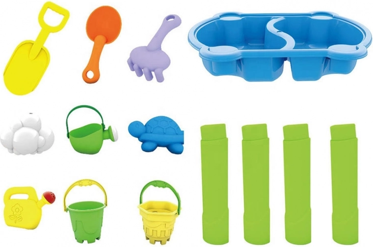 Rich set of 9 accessories