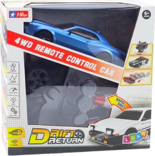 4WD piedziņa stabilam driftam