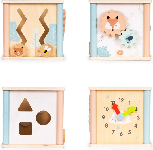 Pulkstenis un zobrati rotaļīgai mācīšanai