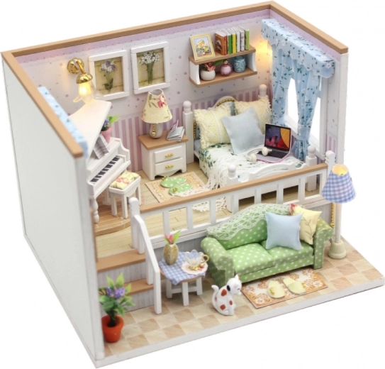 Reālistisks interjers ar bagātīgām detaļām