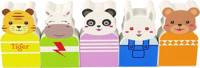 Numurētas gondolas un dzīvnieku figūriņas