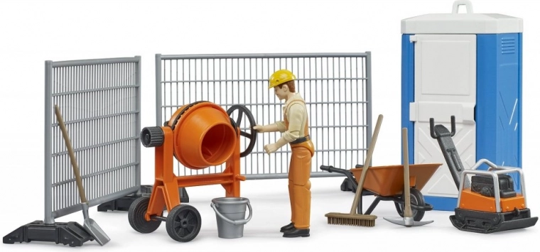 Būvstrādnieka figūriņa 10,7 cm