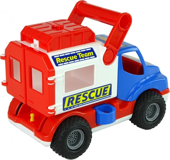 Rubber treaded wheels