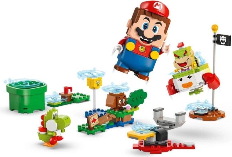 Saderīgs ar citiem LEGO Super Mario komplektiem