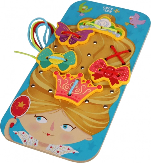 Radoša princeses matu rotāšana