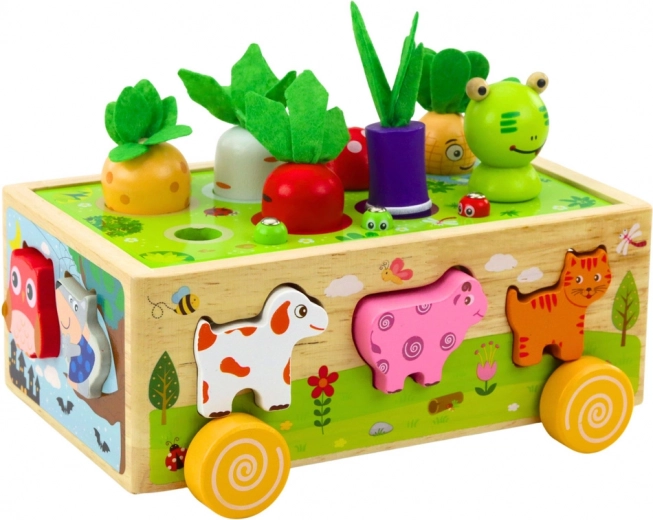 Magnetic game for patience and precision