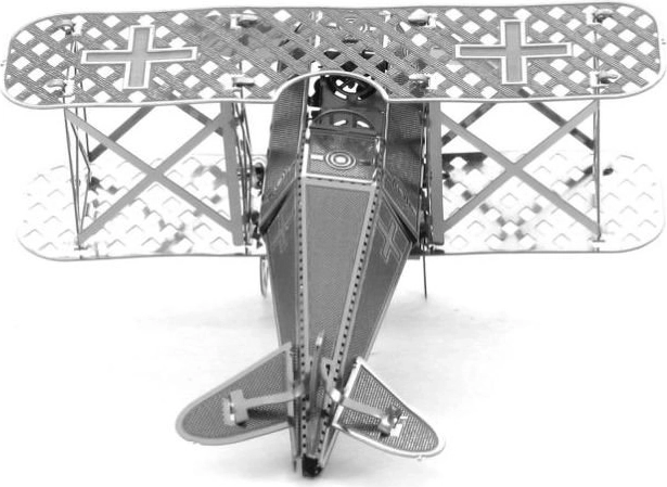 Striking Fokker D.VII biplane