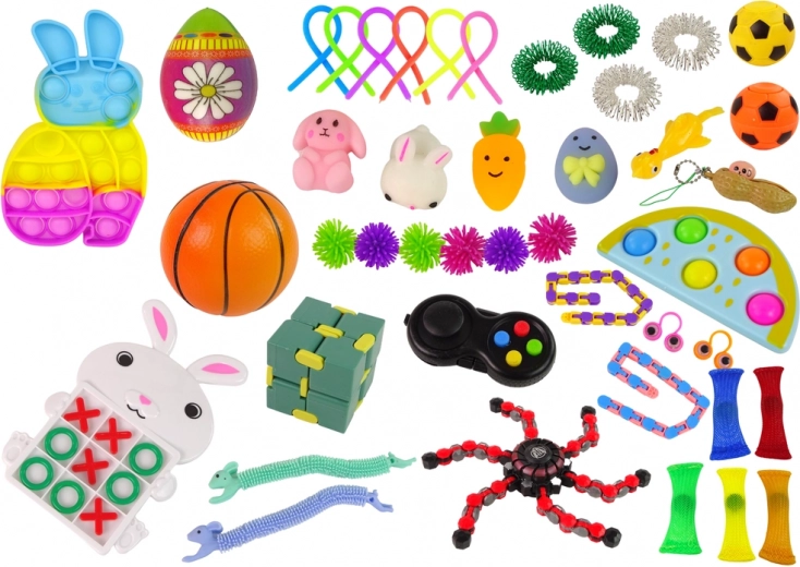 Lieldienu Pop It un squishy sensoriem priekam