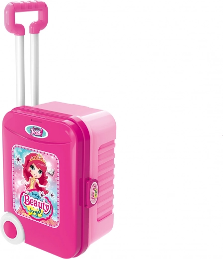 Koferītis uz riteņiem ar teleskopisku rokturi