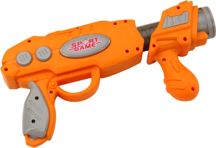 Droša pistole ar mīkstajām lodītēm