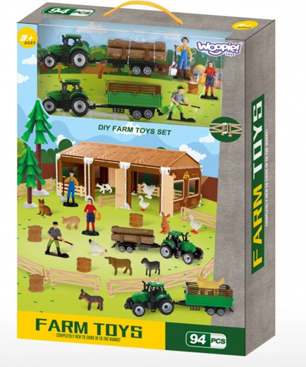 94 detaļu fermas pasaule bezgalīgai spēlei