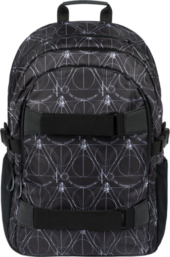 Stilīga mugursoma ar siksnām skrituļdēlim