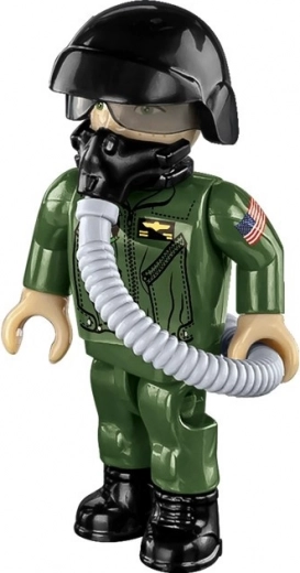 Pilot figure with gear