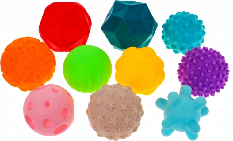 Various textures for sensory development