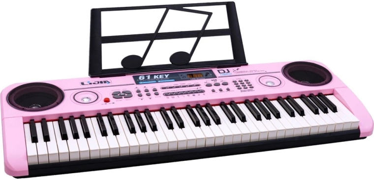 61 taustiņš un stereo skaņa