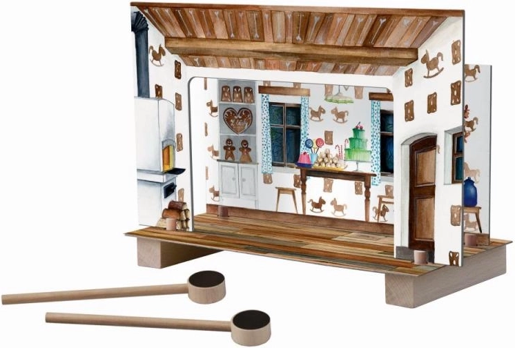 Gingerbread cottage room