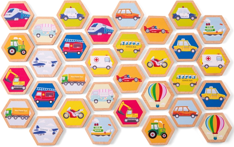Krāsainas transportlīdzekļu ilustrācijas