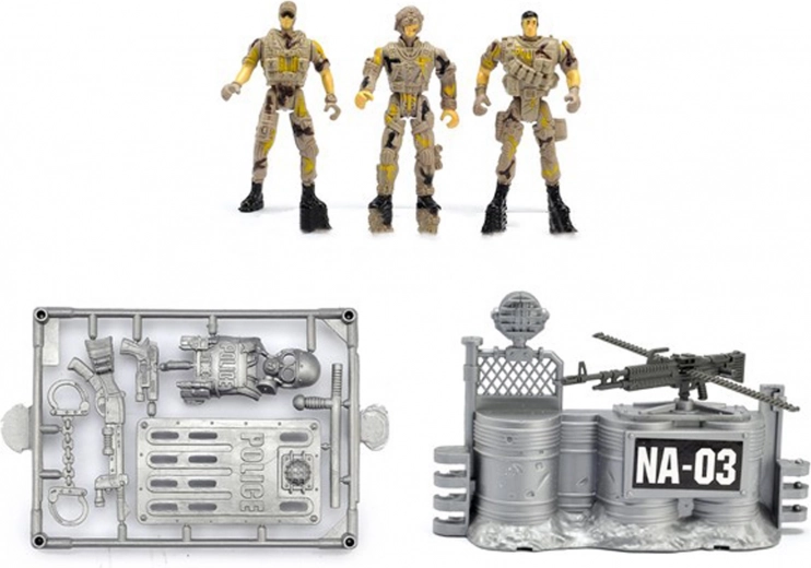 Figūriņas un piederumi dažādiem scenārijiem