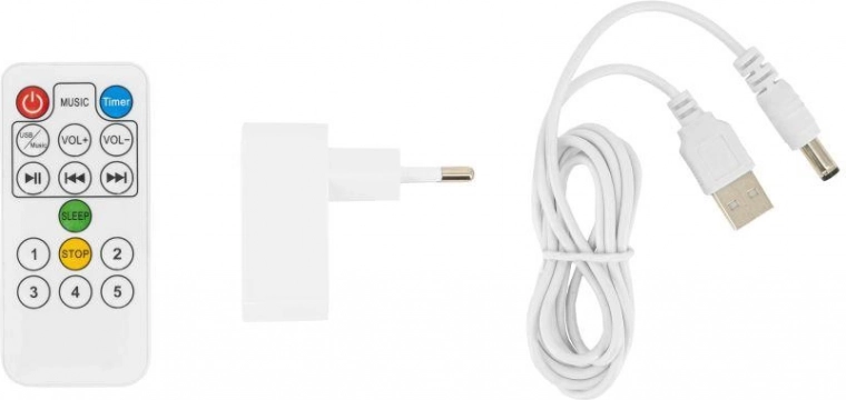 Mūzika, dabas skaņas un Bluetooth