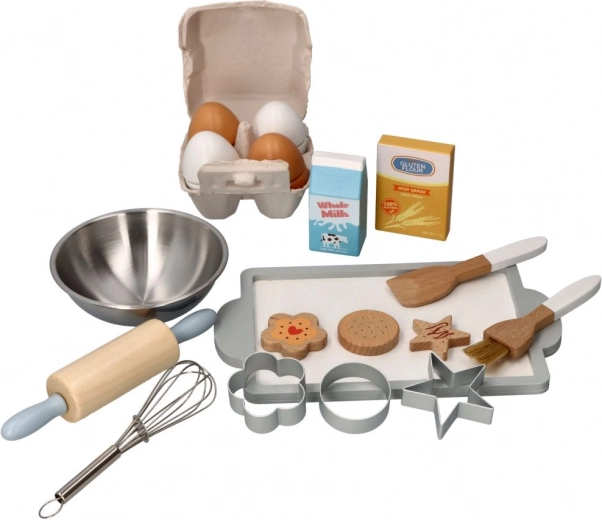 Safe combination of wood and stainless steel