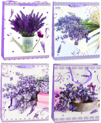 Design with lavender motif