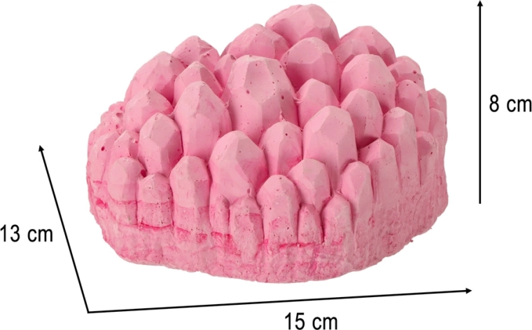 Large crystal block for long-lasting fun