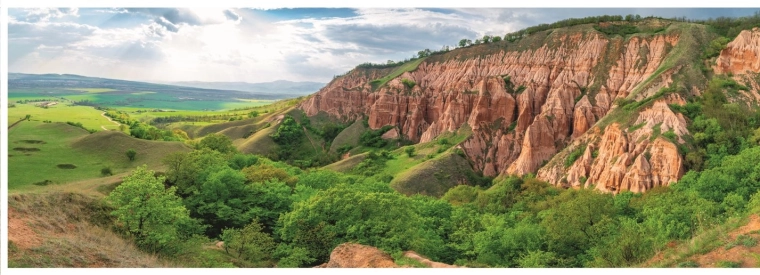 Panorāmas motīvs, kas izceļas