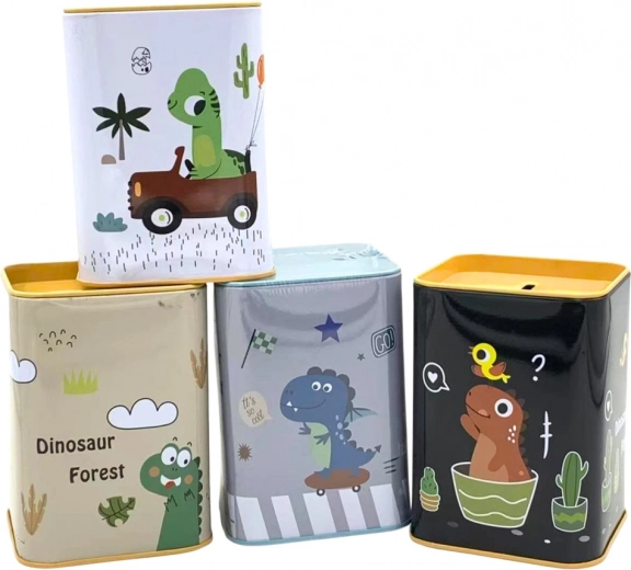 Rotaļīgs dizains ar dinozauru