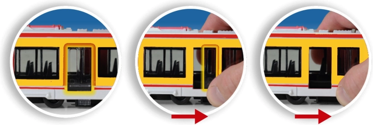 Ar sviru atveramas durvis