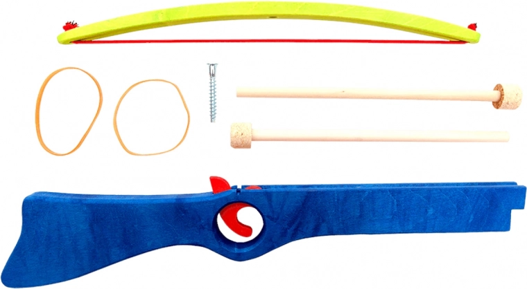 Vienkārša montāža un rotaļīgs piederumu komplekts