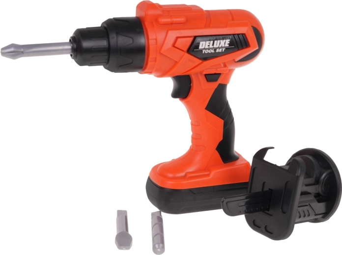 Reālistiska bateriju urbjmašīna ar uzgaļiem