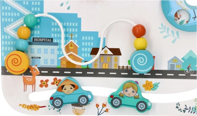 Pilsētas aina pilna atklājumu