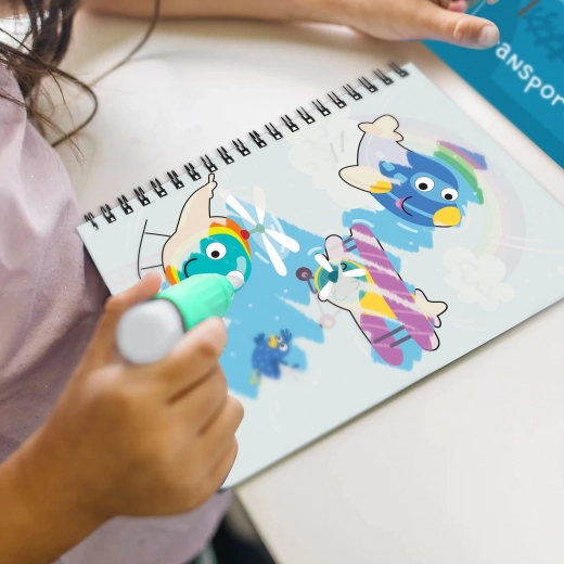 Krāsošana bez nekārtības, ko bērni iemīlēs