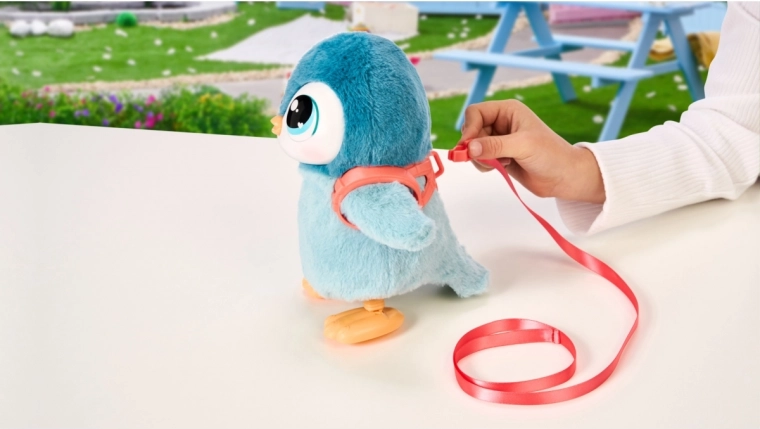 Staigā, šūpojas un māj ar spārniem