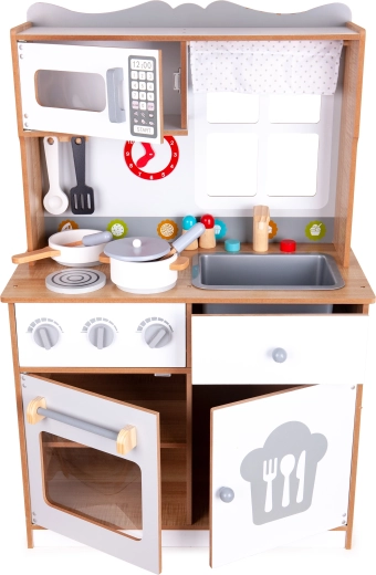 Just like a real kitchen
