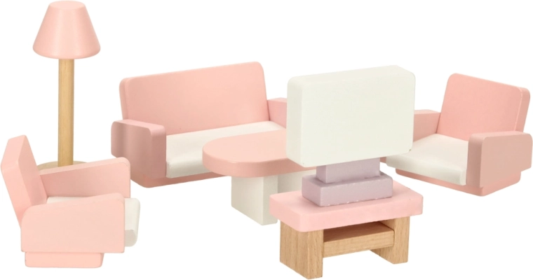 Pilns viesistabas komplekts reālistiskai spēlei