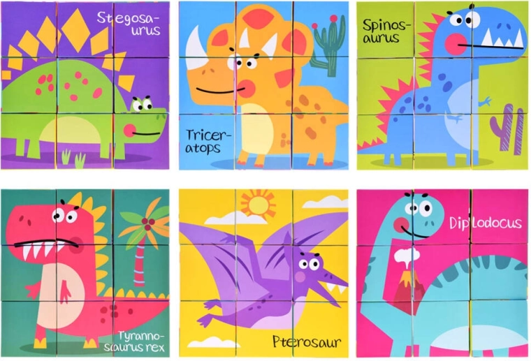 Izglītojošs dino puzlis
