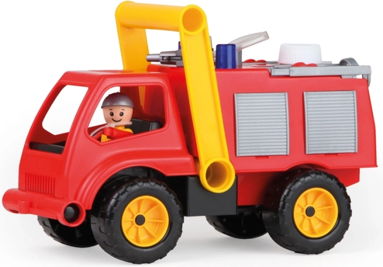 Atverama kabīne ar ugunsdzēsēja figūriņu