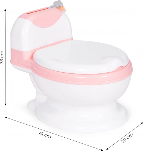 Reālistiska WC forma dabiskam treniņam