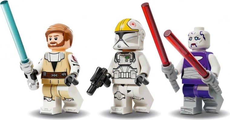 Trīs ikoniskas minifigūras lieliem stāstiem