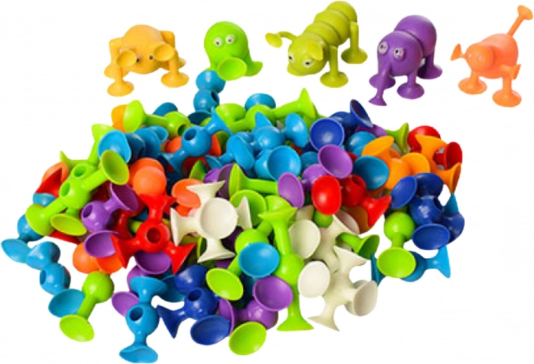 Suction cups for easy connection