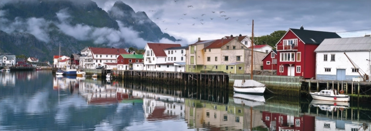 Brīnišķīgs panorāmas atveidojums