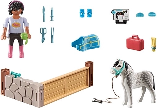 Bagātīgi piederumi radošai spēlei