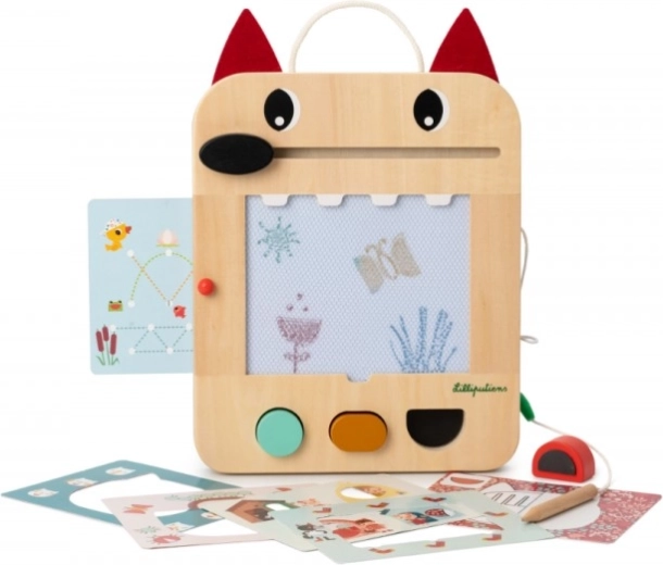 Radoša zīmēšana ar spiedogiem un kartēm