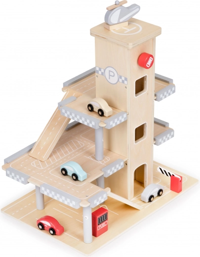 Trīsstāvu garāža nebeidzamai izklaidei