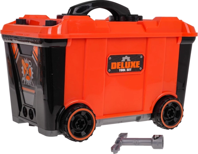 Praktisks 2‑in‑1 koferis un darbnīca