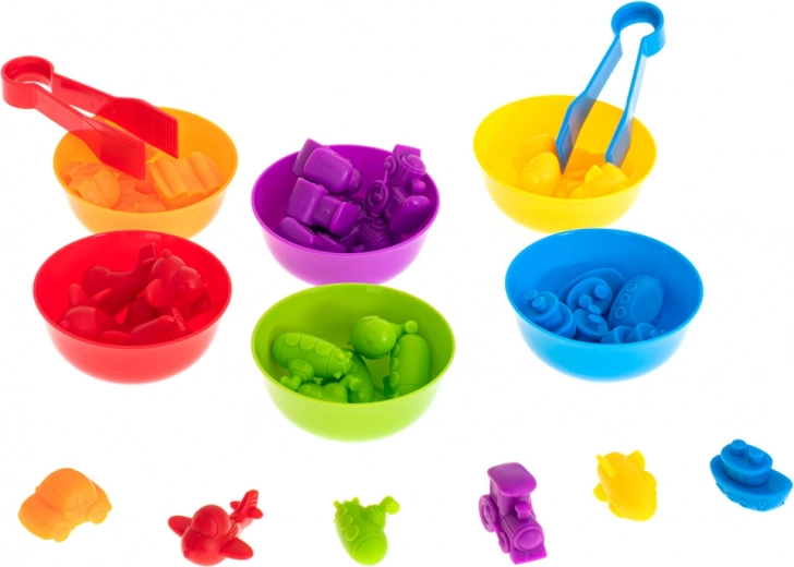 Krāsu šķirošana un pirmā skaitīšana